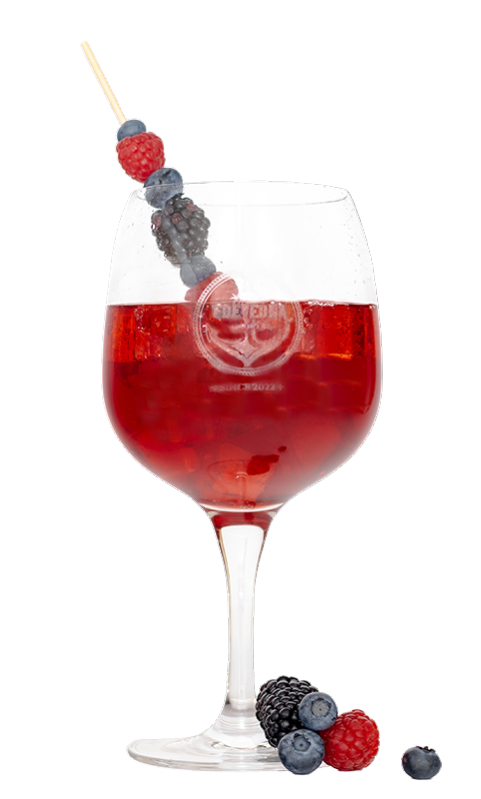 Edevedka, Gin, Gincocktail, Red Siren